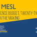The MESL – A Reference Budget Twenty-Two Years in the Making