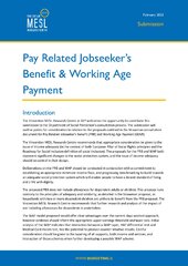 Pay Related Jobseekers Benefit & Working Age Payment