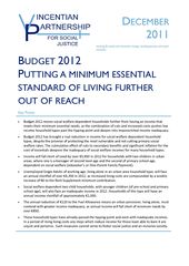 Budget 2012