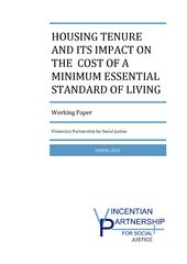 Housing Tenure & its impact on the cost of a MESL