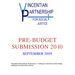 Pre-Budget Submission 2010