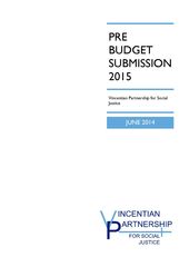 Pre Budget Submission 2015