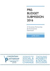 Pre Budget Submission 2016