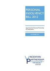 Personal Insolvency Bill 2012