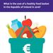 What is the cost of a healthy food basket in the Republic of Ireland in 2016?