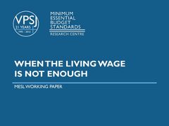 When The Living Wage is Not Enough